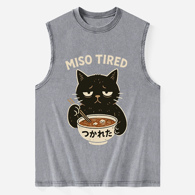 Tokyo-Tiger I’m So Tired Washed Tank