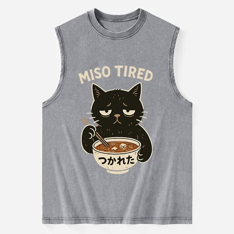 Tokyo-Tiger I’m So Tired Washed Tank