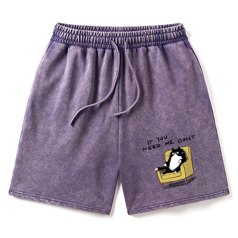 Tokyo-Tiger Unavailable Cat Washed Shorts