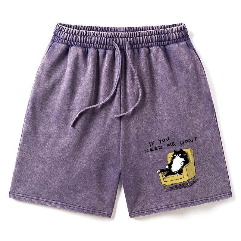 Tokyo-Tiger Unavailable Cat Washed Shorts