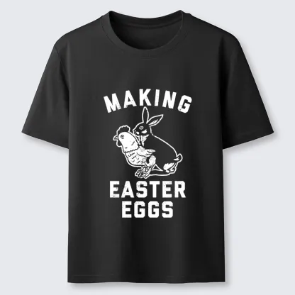 Tokyo-Tiger Making Eggs Easter Classic T-Shirt