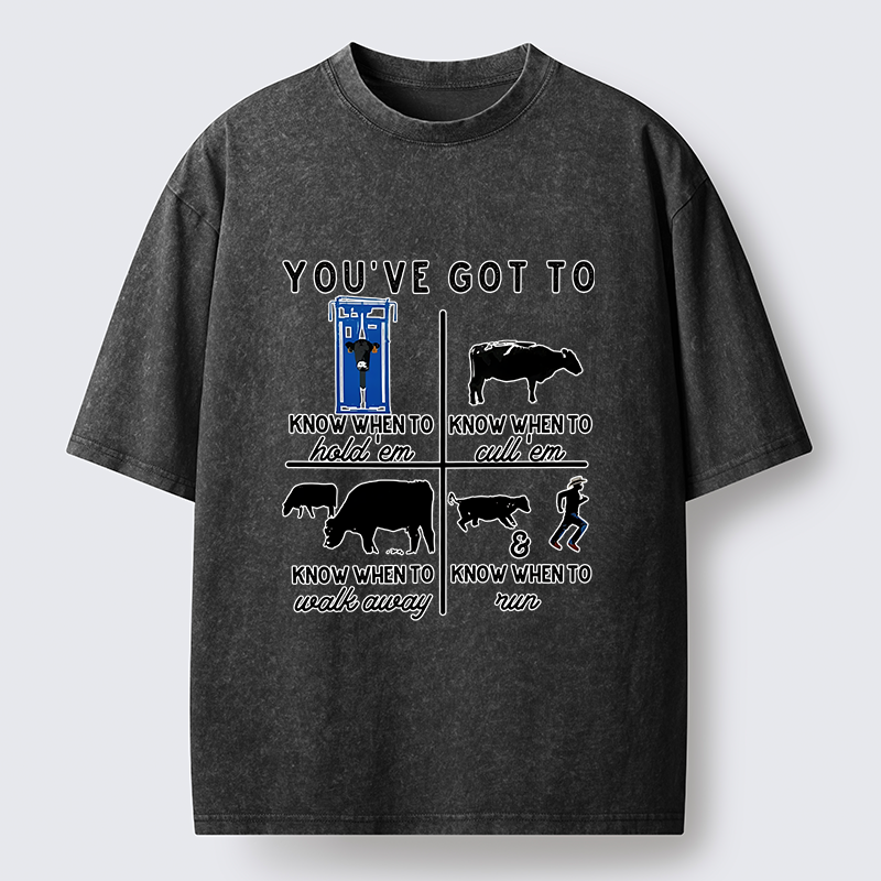 Tokyo-Tiger Ranch Songs Funny Washed T-Shirt