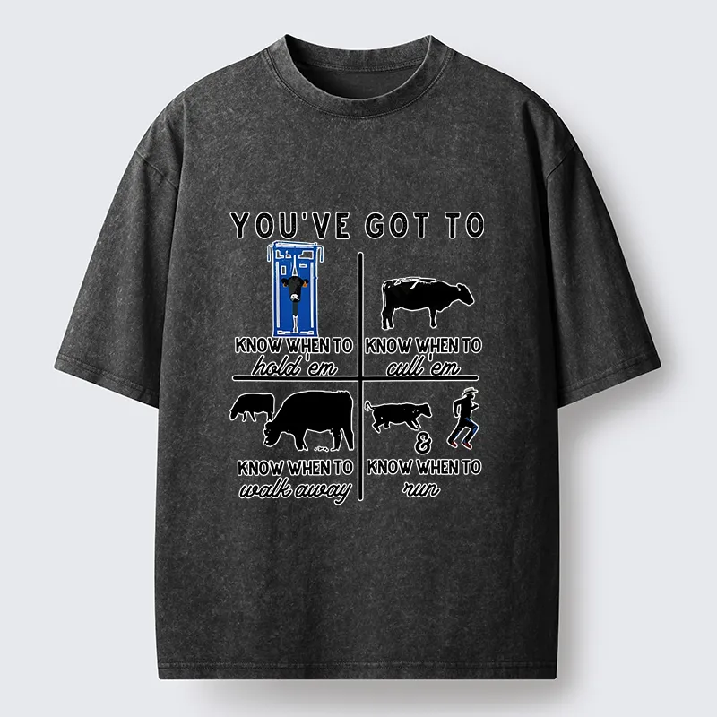 Tokyo-Tiger Ranch Songs Funny Washed T-Shirt