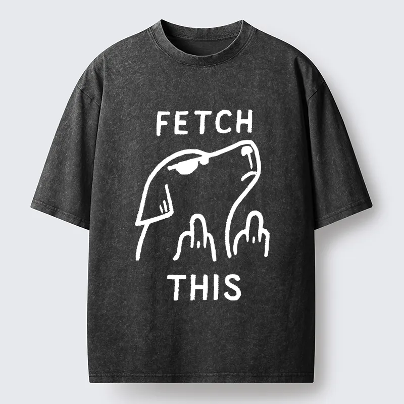 Tokyo-Tiger Dog's Contempt Washed T-Shirt