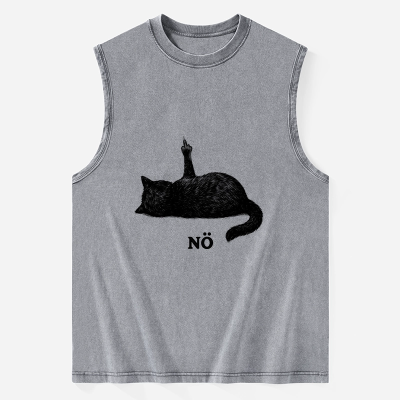 Tokyo-Tiger Cat Refused Washed Tank