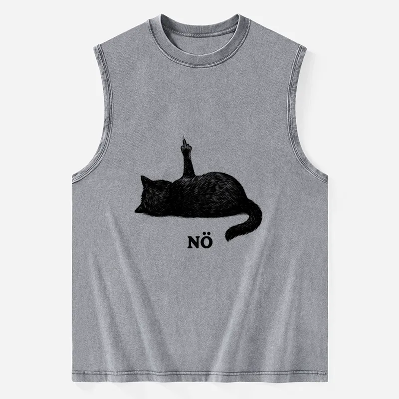 Tokyo-Tiger Cat Refused Washed Tank