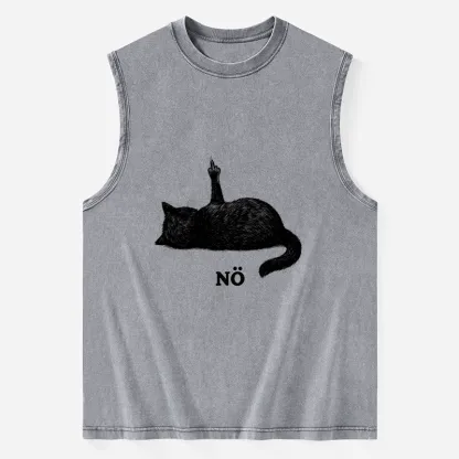 Tokyo-Tiger Cat Refused Washed Tank