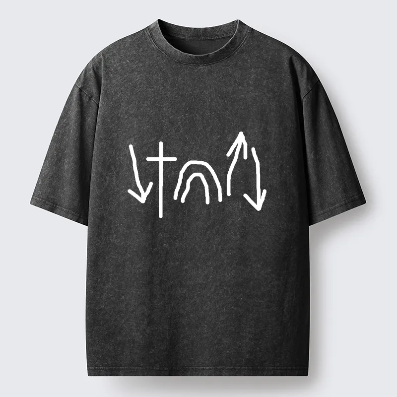 Tokyo-Tiger Minimalist Easter Washed T-Shirt