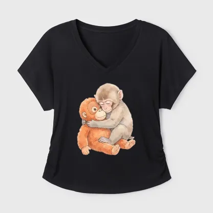 Tokyo-Tiger Poor Punch Modal Dolman Sleeve T-Shirt