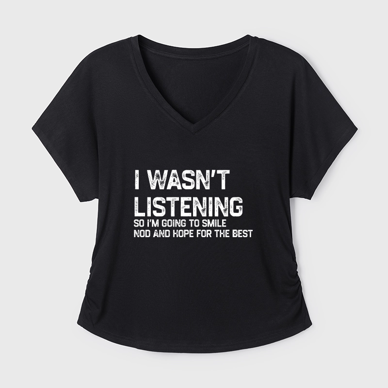 Tokyo-Tiger Indifferent To Everything Modal Dolman Sleeve T-Shirt