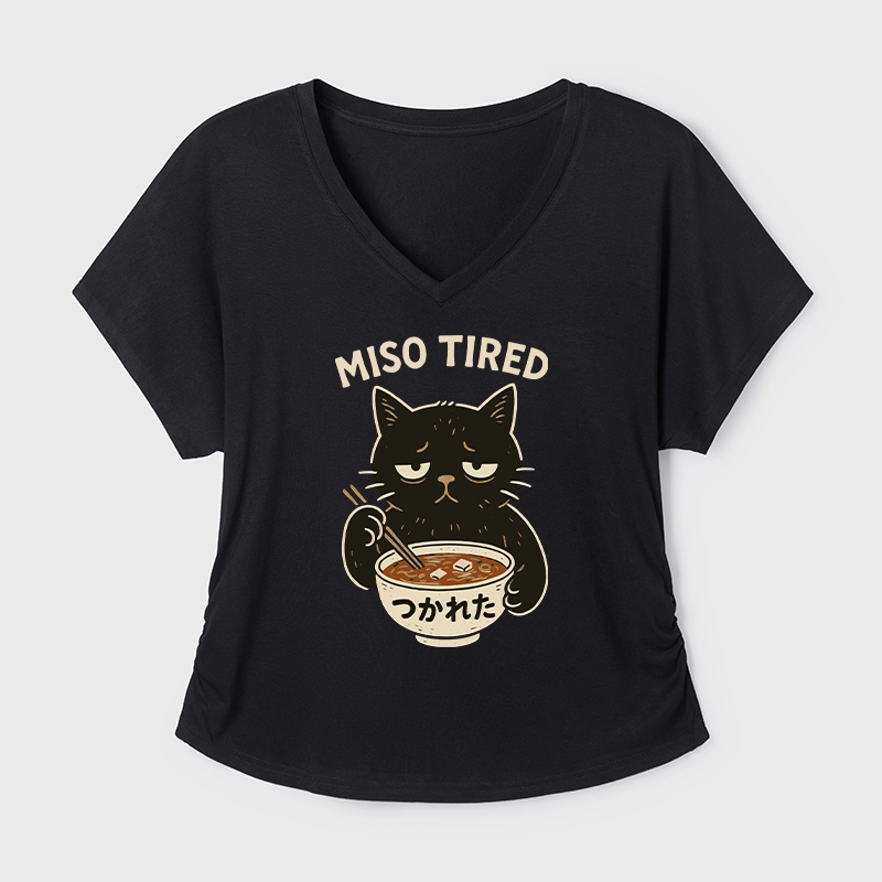 Tokyo-Tiger I’m So Tired Modal Dolman Sleeve T-Shirt