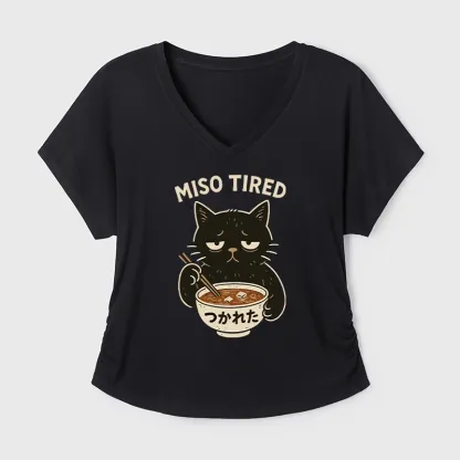 Tokyo-Tiger I’m So Tired Modal Dolman Sleeve T-Shirt