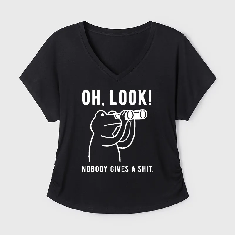 Tokyo-Tiger Frog of Indifference Modal Dolman Sleeve T-Shirt