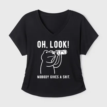 Tokyo-Tiger Frog of Indifference Modal Dolman Sleeve T-Shirt