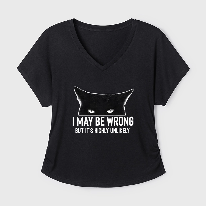 Tokyo-Tiger Cat Can Do No Wrong Modal Dolman Sleeve T-Shirt