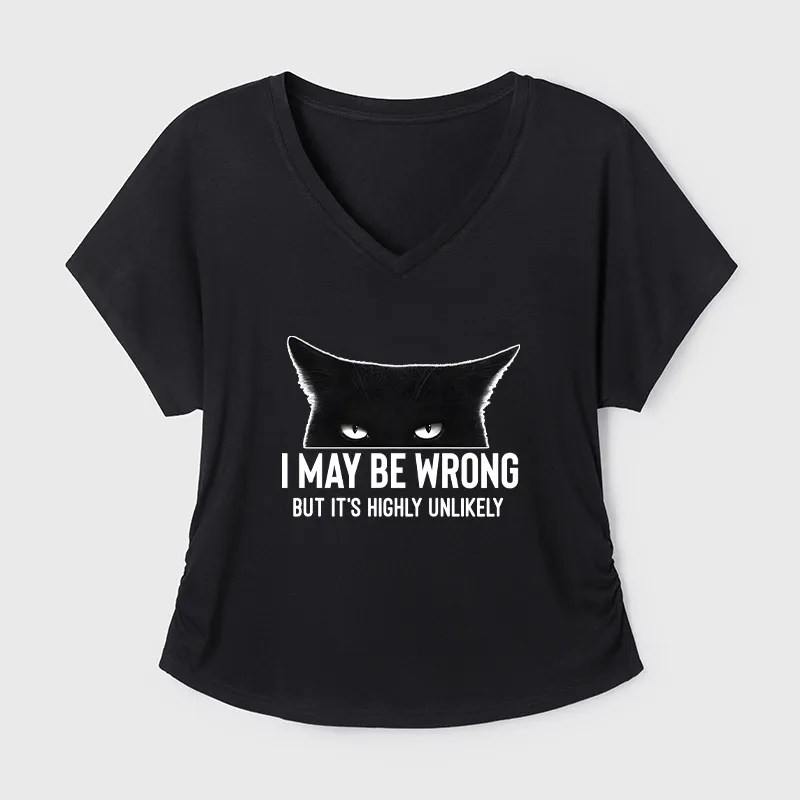 Tokyo-Tiger Cat Can Do No Wrong Modal Dolman Sleeve T-Shirt