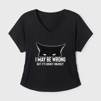 Tokyo-Tiger Cat Can Do No Wrong Modal Dolman Sleeve T-Shirt