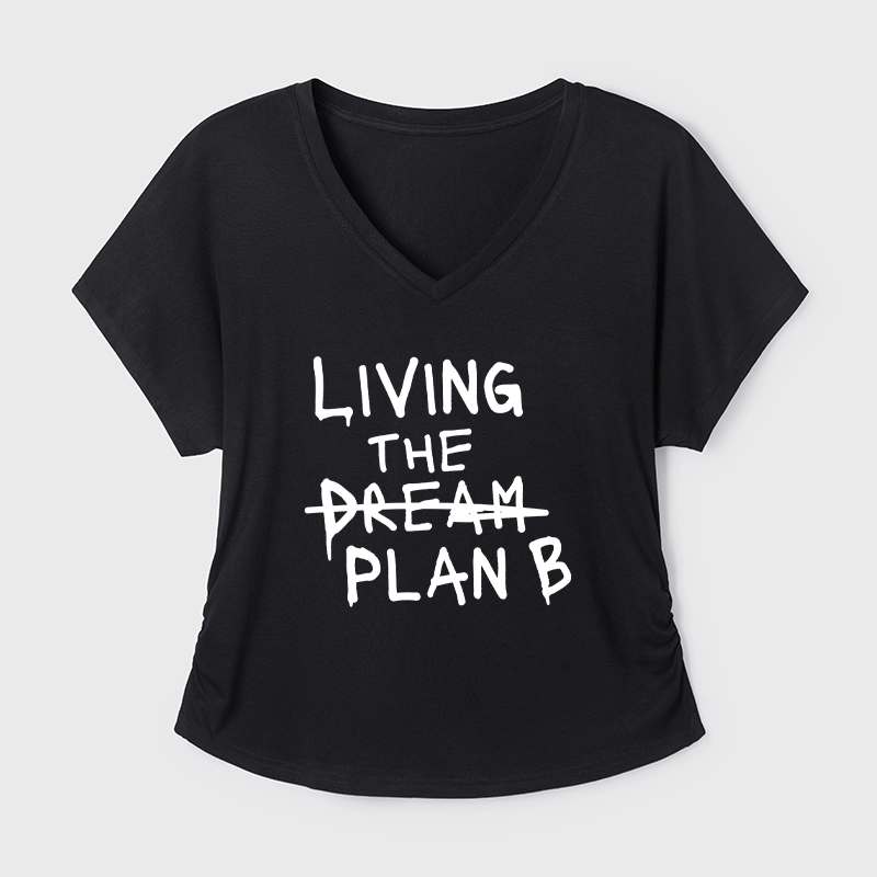 Tokyo-Tiger Implement Plan B Modal Dolman Sleeve T-Shirt