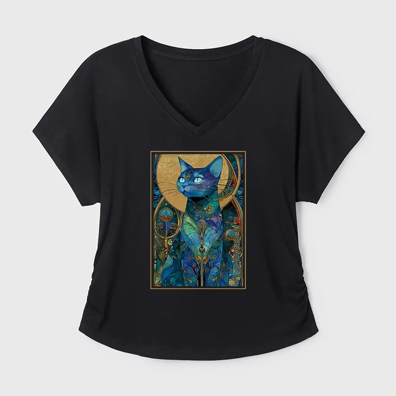 Tokyo-Tiger The Cat’s Plan To Rule Them All Modal Dolman Sleeve T-Shirt Sale