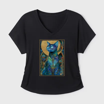 Tokyo-Tiger The Cat’s Plan To Rule Them All Modal Dolman Sleeve T-Shirt