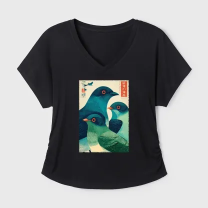 Tokyo-Tiger Petrels Of The Painted Sea Modal Dolman Sleeve T-Shirt