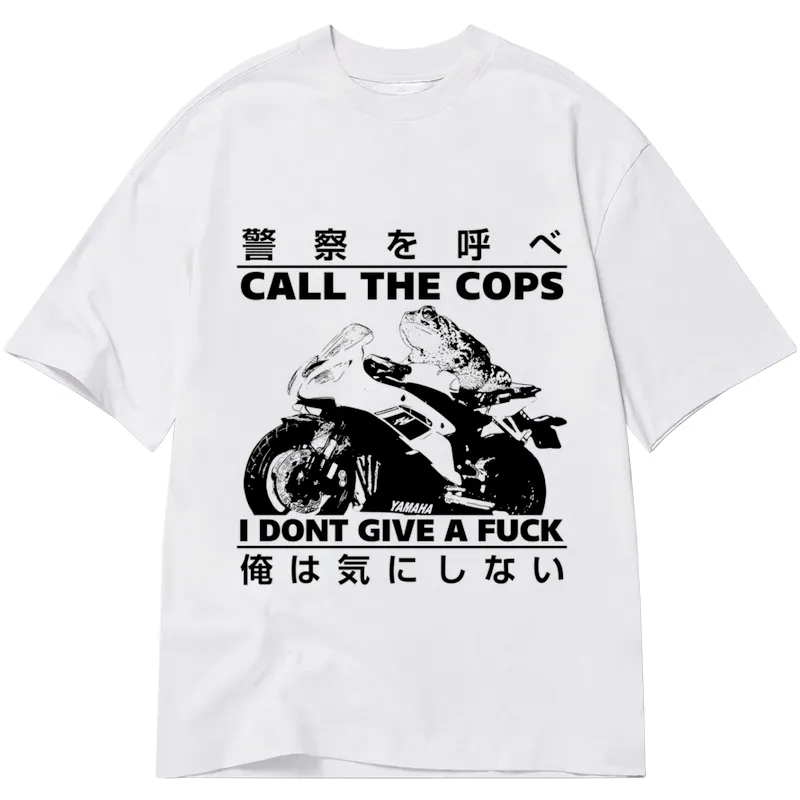 Tokyo-Tiger Funny Frog Riding A Motorcycle Classic T-Shirt