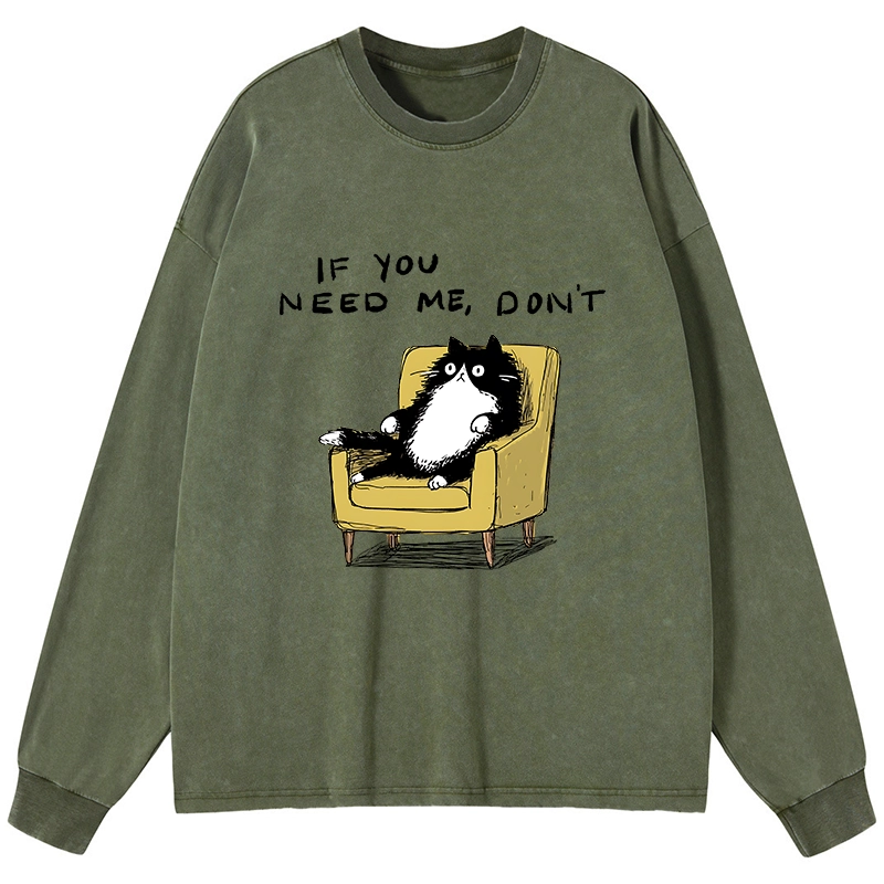 Tokyo-Tiger Unavailable Cat Long Sleeve T-Shirt