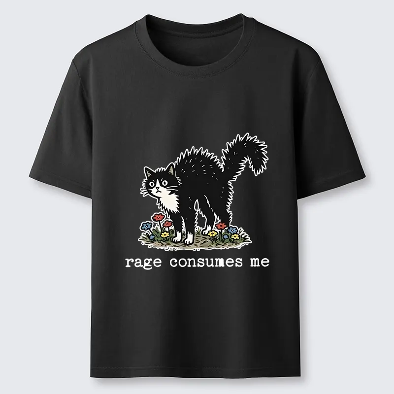 Tokyo-Tiger Angry Tuxedo Cat Classic T-Shirt