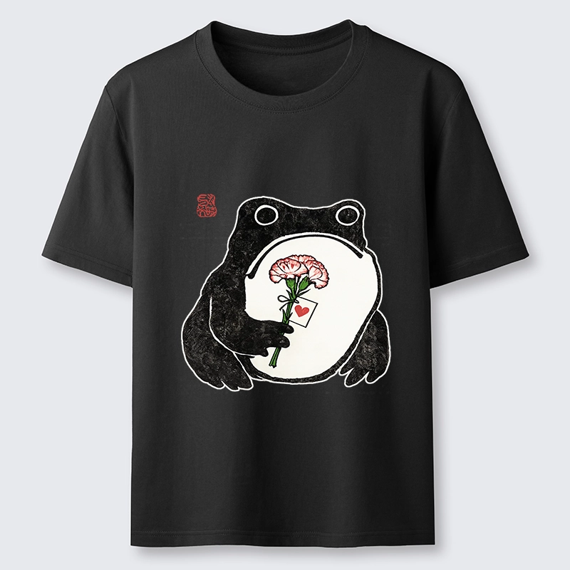 Tokyo-Tiger The Frog Holding A Carnation Classic T-Shirt