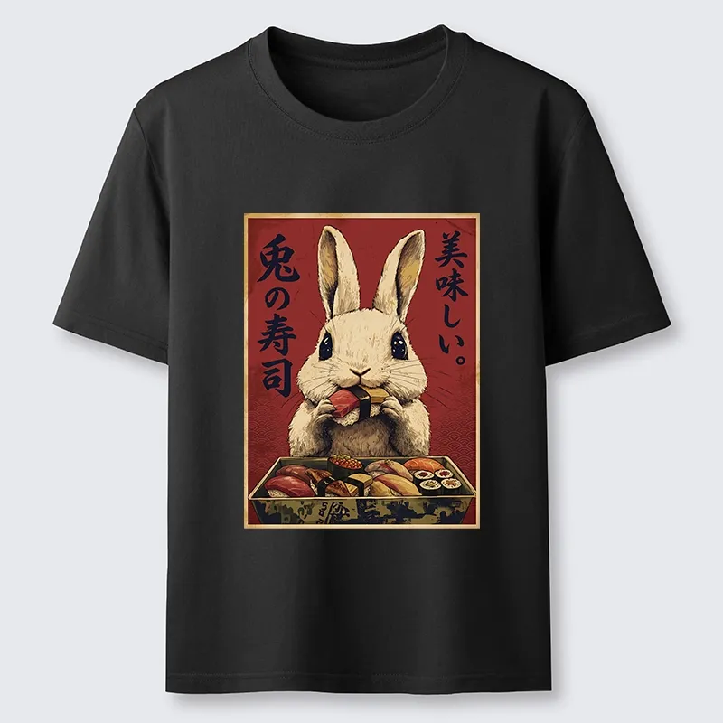 Tokyo-Tiger Rabbit’s Sushi Feast Classic T-Shirt
