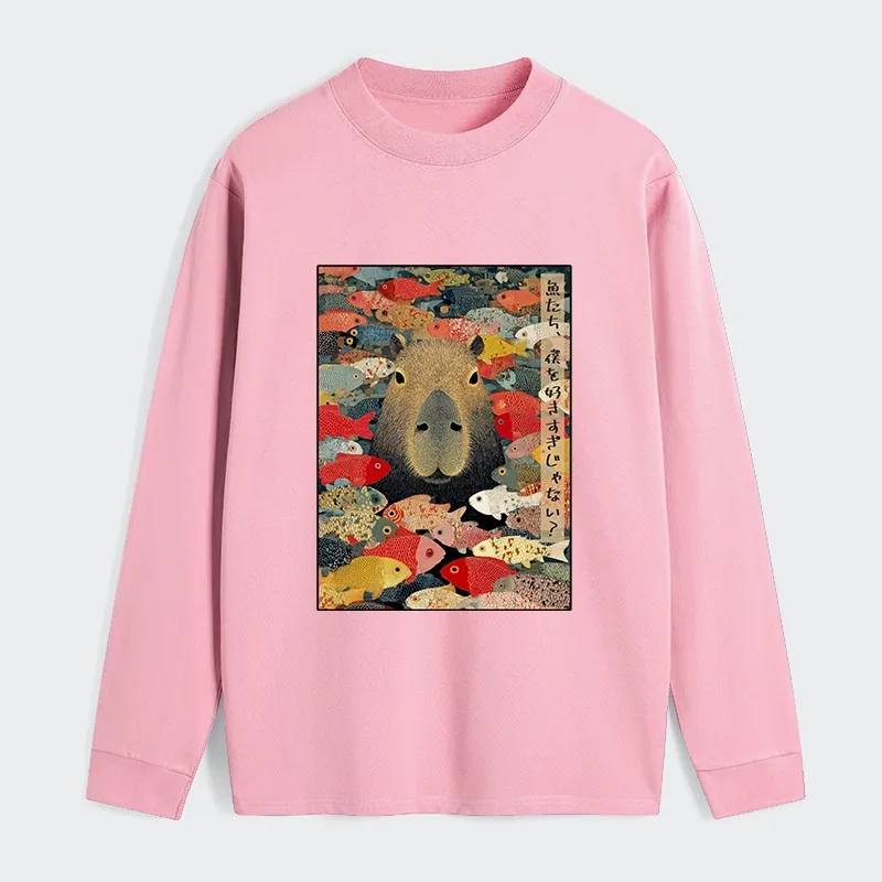 Tokyo-Tiger Am I Too Lovable? Classic Long Sleeve T-Shirt