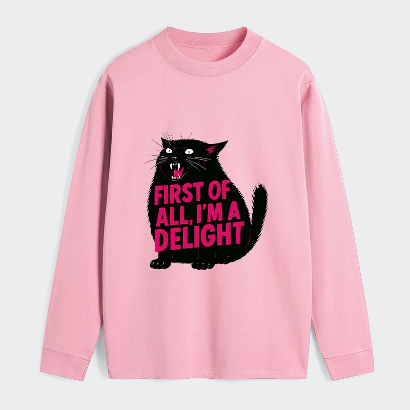 Tokyo-Tiger Roaring Black Cat Classic Long Sleeve T-Shirt