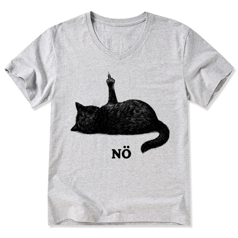 Tokyo-Tiger Cat Refused V-Neck Classic T-Shirt