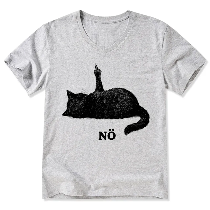 Tokyo-Tiger Cat Refused V-Neck Classic T-Shirt