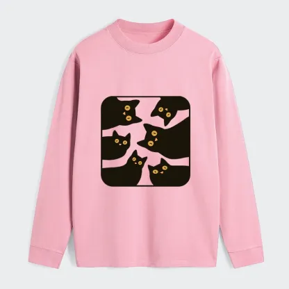 Tokyo-Tiger Cats Are Watching You Classic Long Sleeve T-Shirt