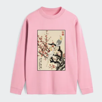 Tokyo-Tiger Whispers of Silent Blossoms Classic Long Sleeve T-Shirt