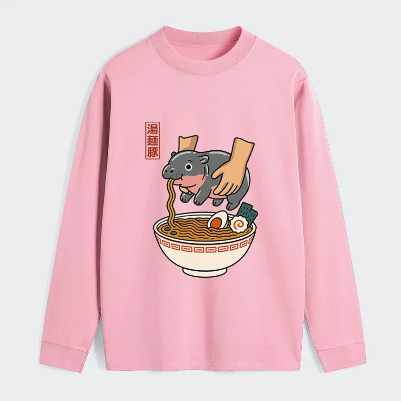 Tokyo-Tiger Noodles Got Me Classic Long Sleeve T-Shirt