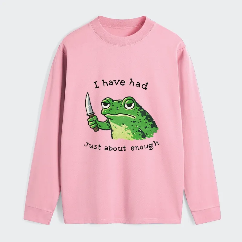 Tokyo-Tiger Impatient Frog Classic Long Sleeve T-Shirt