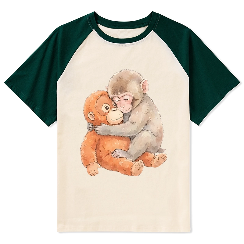 Tokyo-Tiger Poor Punch Raglan T-shirt