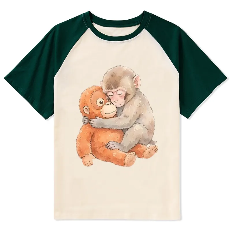 Tokyo-Tiger Poor Punch Raglan T-shirt Sale