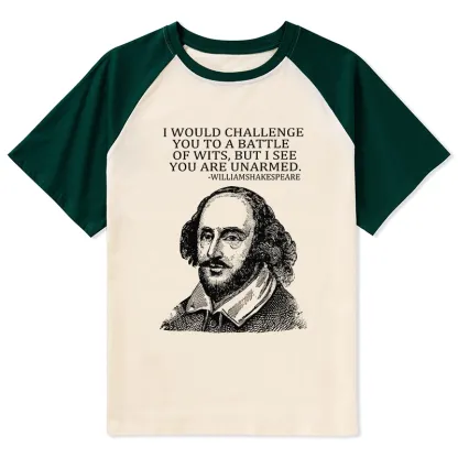 Tokyo-Tiger Your Intelligence Is Inferior To Mine Raglan T-shirt