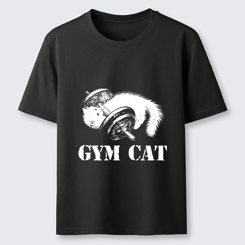 Tokyo-Tiger Cat Pumping Iron At The Gym Classic T-Shirt