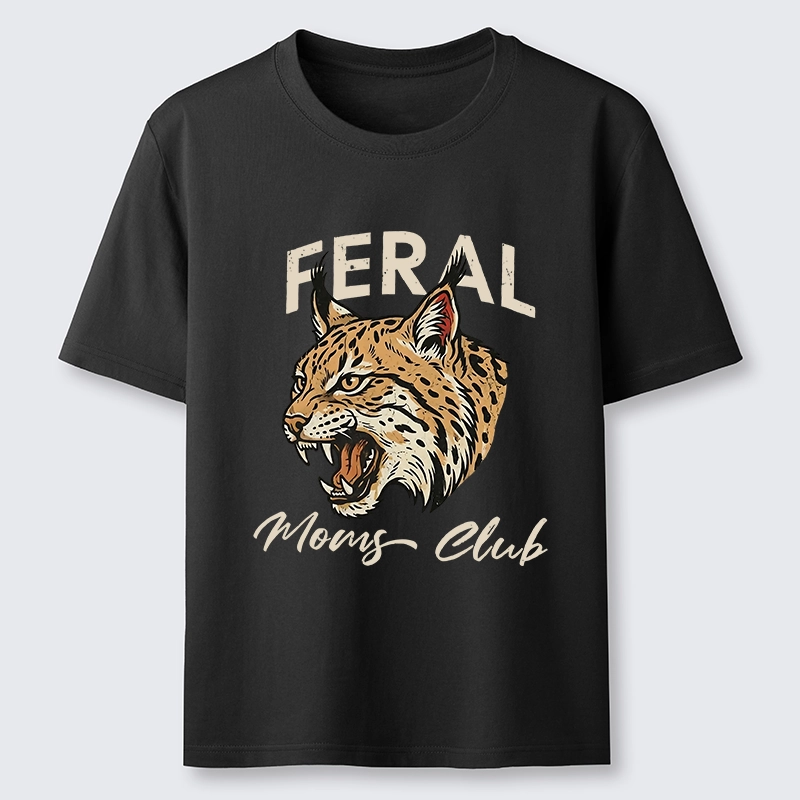 Tokyo-Tiger Lynx Roaring For Mom Power Classic T-Shirt