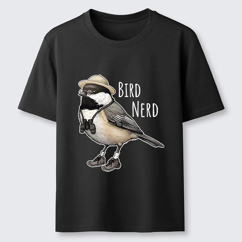 Tokyo-Tiger Bird Nerd Chickadee Explorer Classic T-Shirt