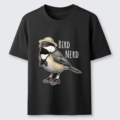 Tokyo-Tiger Bird Nerd Chickadee Explorer Classic T-Shirt