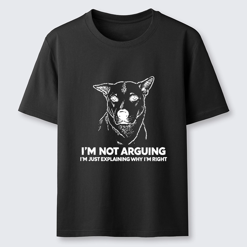 Tokyo-Tiger Stubborn Dog Defending His Point Classic T-Shirt