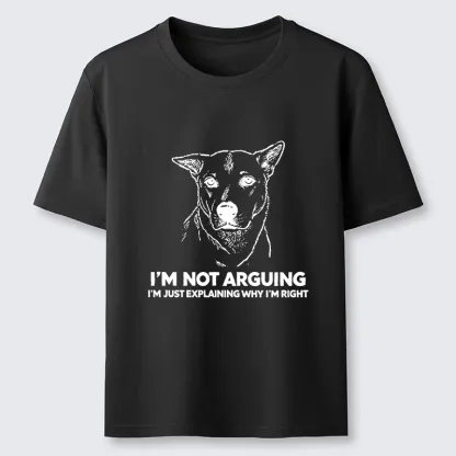 Tokyo-Tiger Stubborn Dog Defending His Point Classic T-Shirt