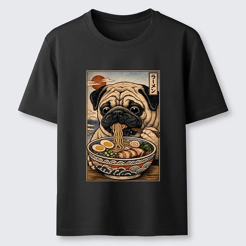 Tokyo-Tiger Ramen Time For The Pug Classic T-Shirt