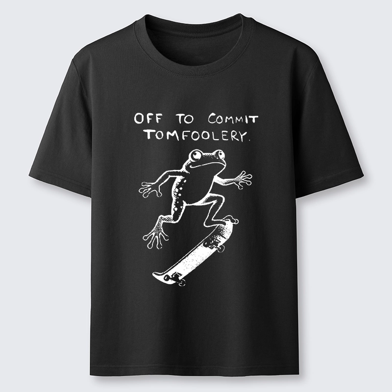 Tokyo-Tiger Playful Frog Skateboarding Classic T-Shirt