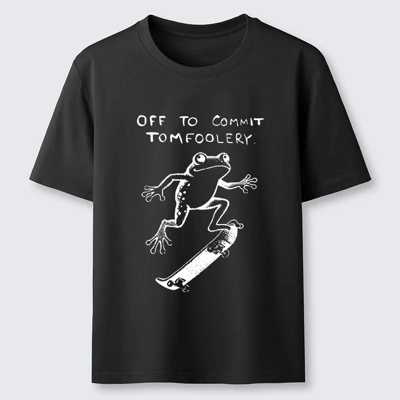 Tokyo-Tiger Playful Frog Skateboarding Classic T-Shirt